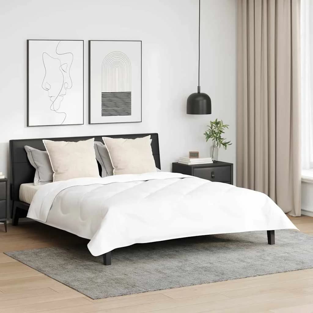 Vzglavnik 2 kos 60 x 70 cm Perje Bela