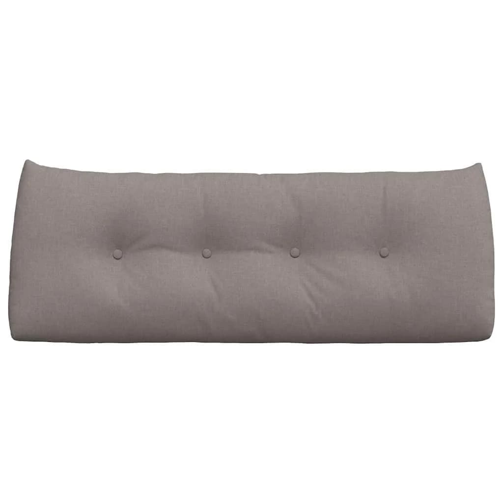 Poglavni vzglavnik Taupe 120 x 24 x 50 cm blago - slika 6