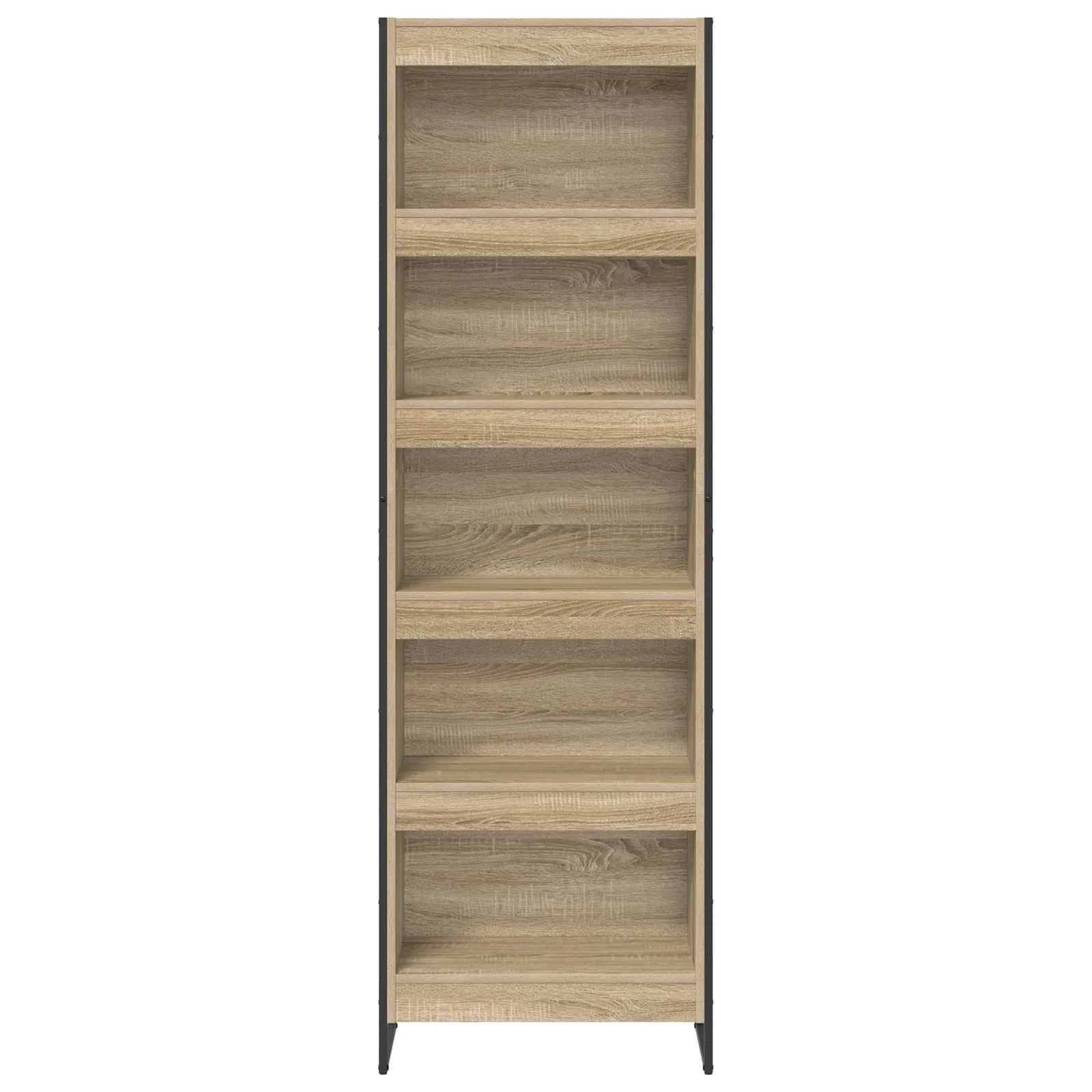 Knjigovni omar 60 x 30 x 189,5 cm Inženirski les Sonoma - slika 5
