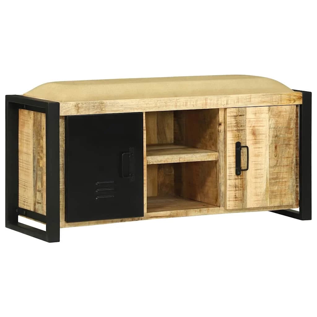 Klubska omara Rjava 100 x 35 x 50 cm Trden mangov les