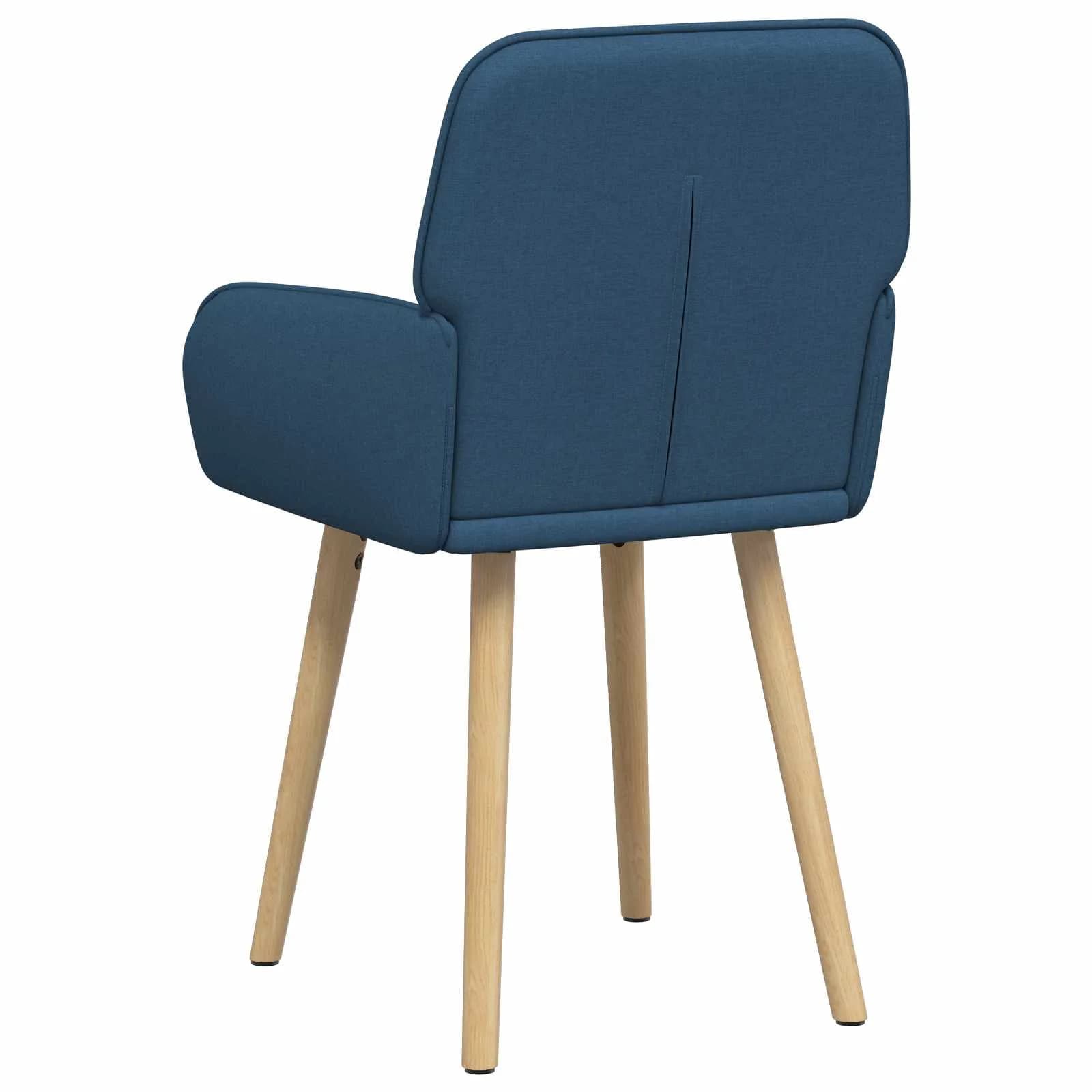 Jedilni stoli 2 kos Blago Modra 56,5 x 50 x 87,5 cm - slika 5