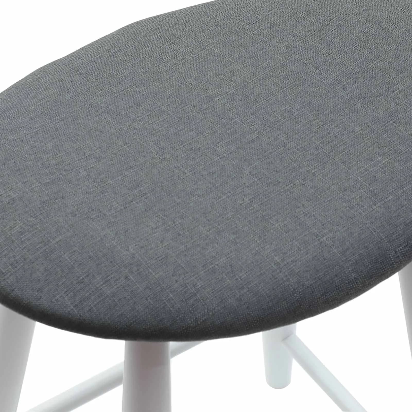Jedilni stoli 2 kos Masivno gumovo les Bela 46 x 37 x 63 cm - slika 8