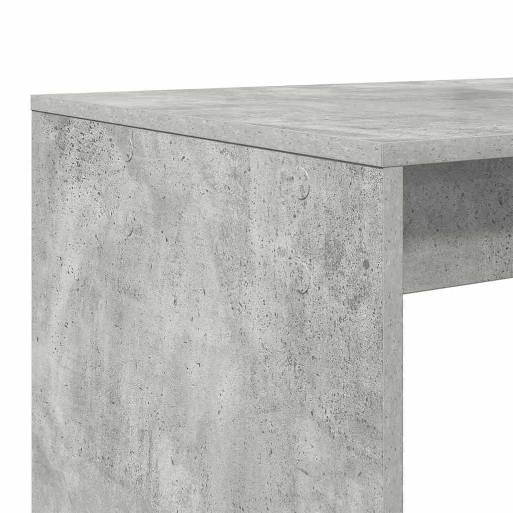 Miza Betonsko siva Inženirski les 108 x 55 x 103.5 cm - slika 8