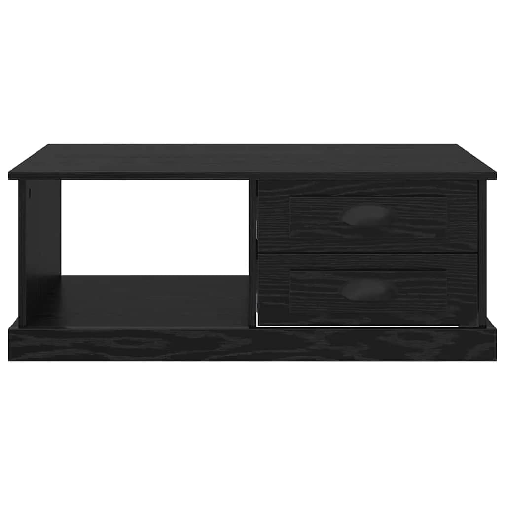 Klubska miza Črna Orehovina 90 x 50 x 35 cm Inženirski les - slika 6