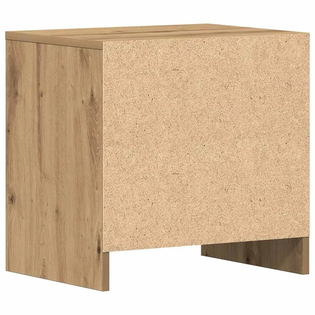 Nočna omarica 2 kos Umetni hrast 45 x 34 x 44,5 cm - slika 9