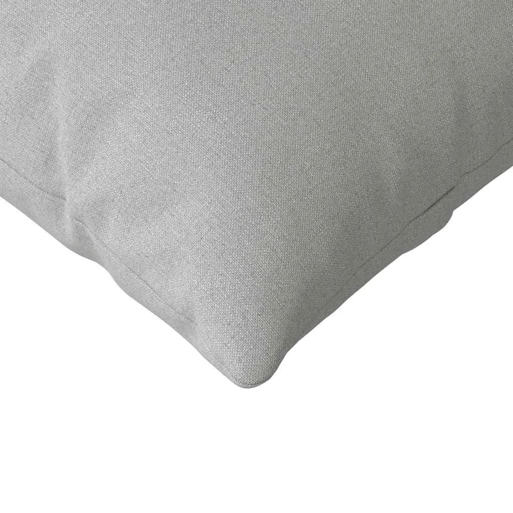 Blazine za kavč 2 kos blago Oblačno siva 145 x 40 cm - slika 7
