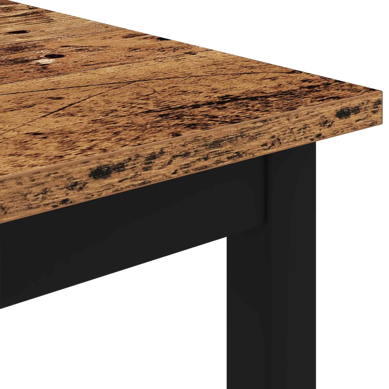 Klubska miza Star les 80 x 80 x 45 cm Inženirski les - slika 7