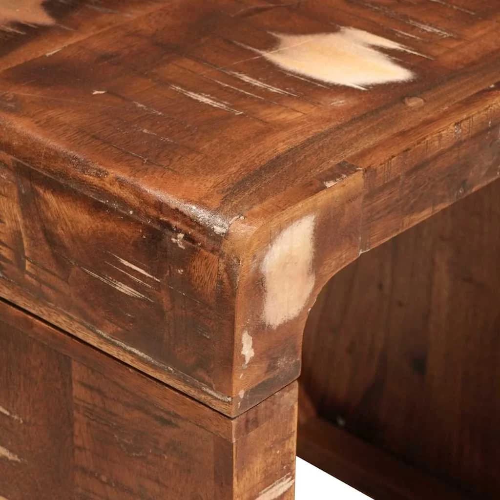 Gnezditvene mize 2 kos Rjava 46 x 40 x 46 cm - slika 7
