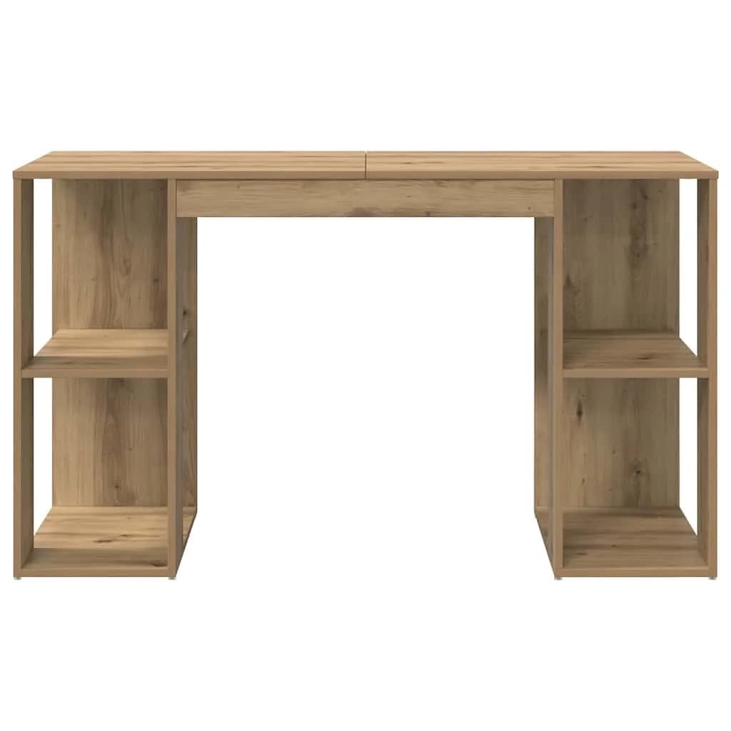Miza Umetni hrast Inženirski les 130 x 50.5 x 75 cm - slika 5