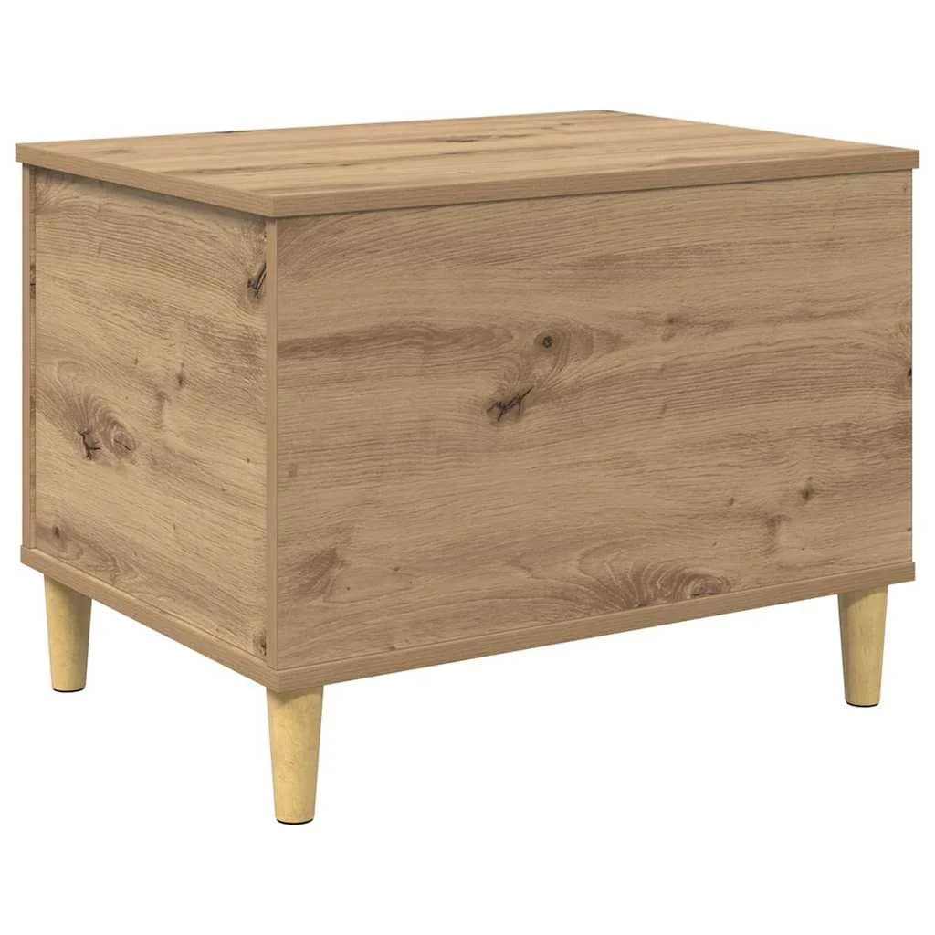 Nočna omarica Umetni hrast 60 x 44,5 x 45 cm Inženirski les - slika 2