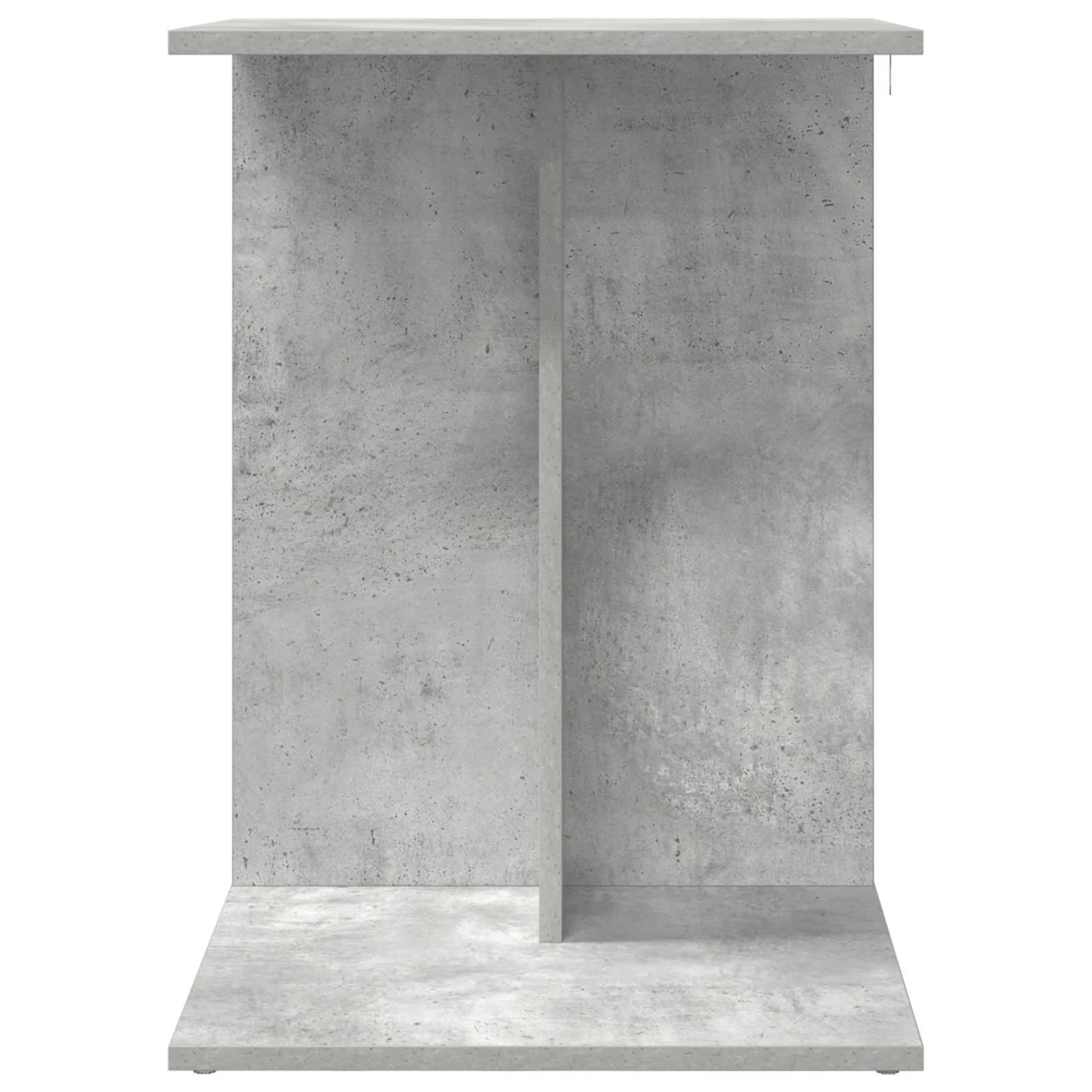 Stranska miza Betonsko siva 45 x 40 x 62,5 cm Inženirski les - slika 5
