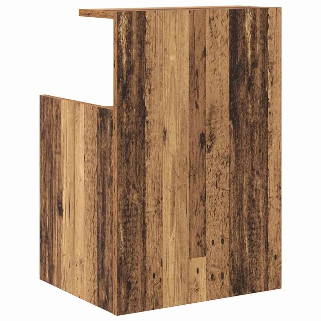 Nočna omarica 2 kos Star les 40 x 35 x 60 cm Inženirski les - slika 8