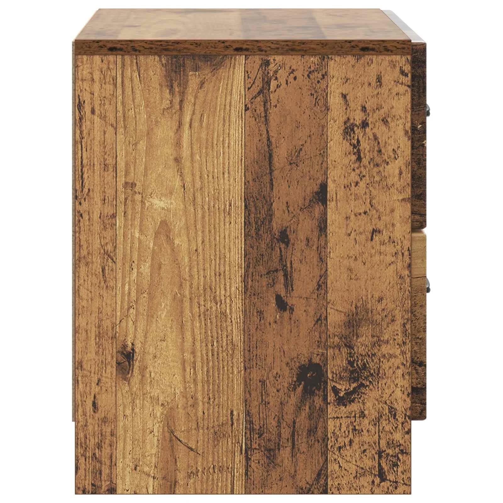 Nočna omarica Star les 62 x 34,5 x 44,5 cm Inženirski les - slika 6