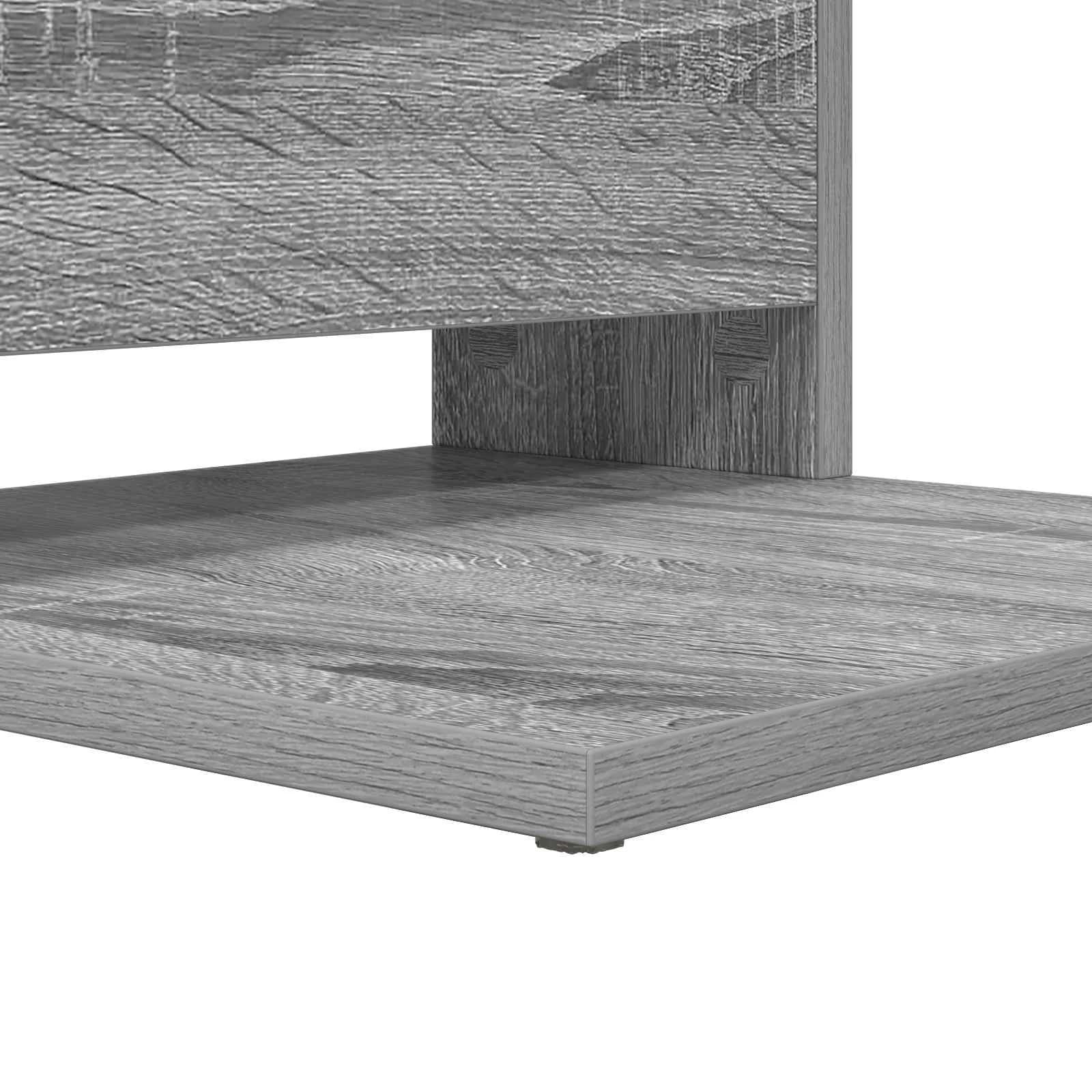 Stranska miza Siva Sonoma 40 x 35 x 60,5 cm Inženirski les - slika 8