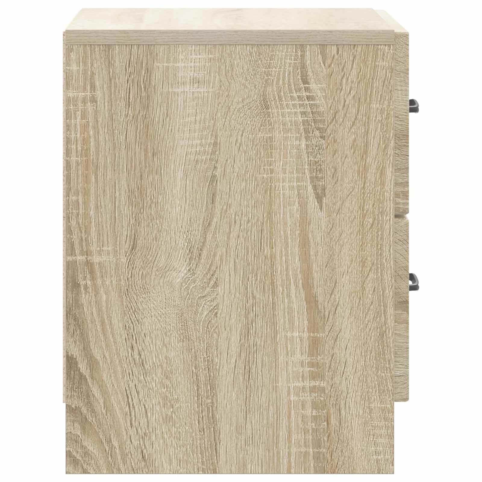Nočna omarica Sonoma hrast 43 x 34,5 x 44,5 cm Inženirski les - slika 6
