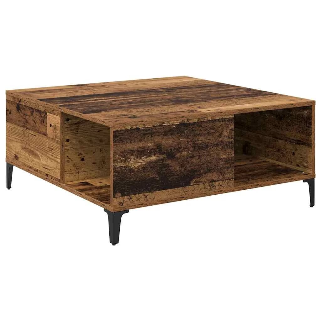 Klubska miza Star les 80 x 80 x 36,5 cm Inženirski les - slika 2