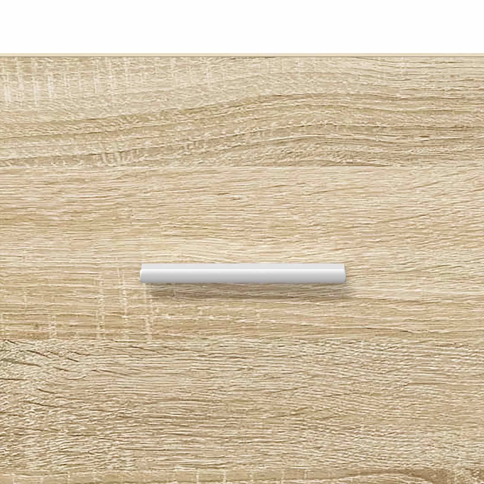 Konzolna miza Sonoma hrast 90 x 35 x 80 cm Inženirski les - slika 7