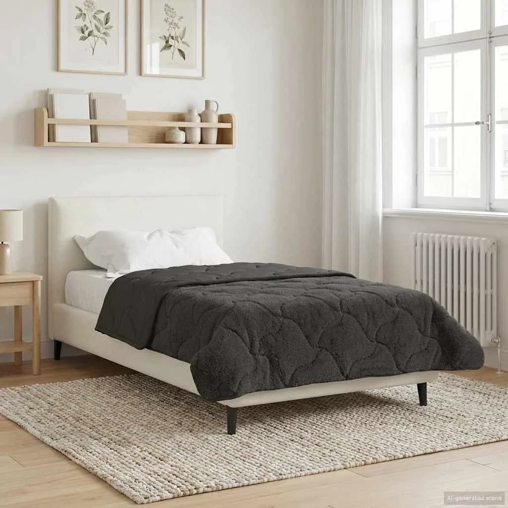 Zimska posteljnina Šonerisan Antracit 140 x 220 cm - slika 4