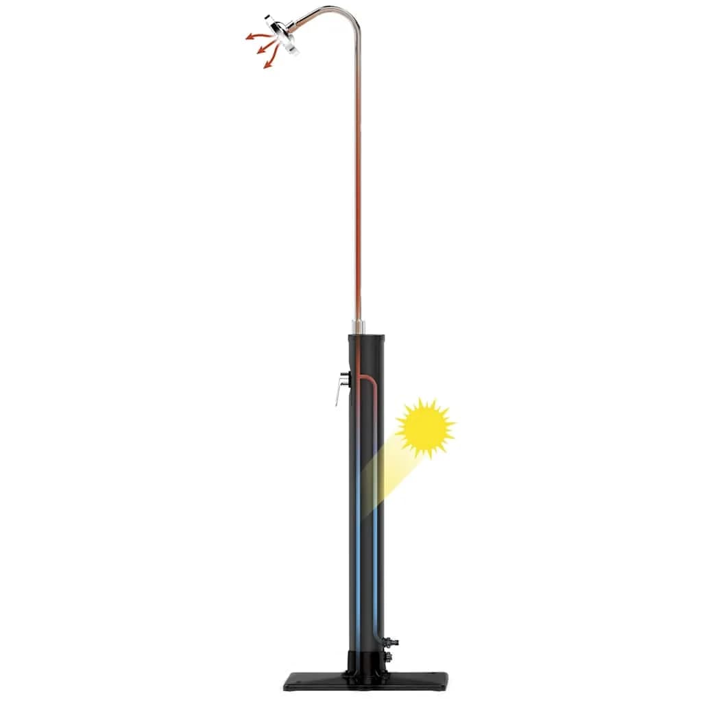 Bestway Zunanja prha Solar Flow črna 8 L - slika 5