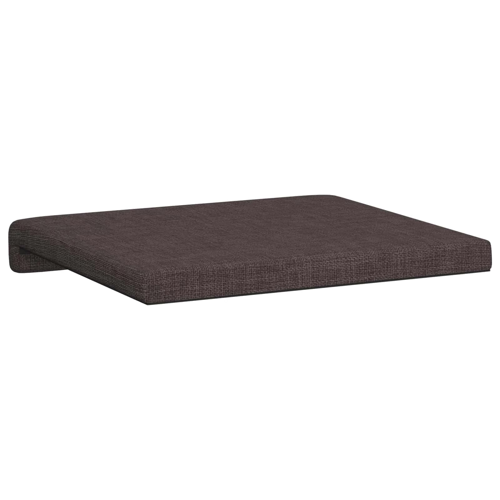 Blazina za klop 4 kos Blago Temno rjava Globina 35 cm - slika 8