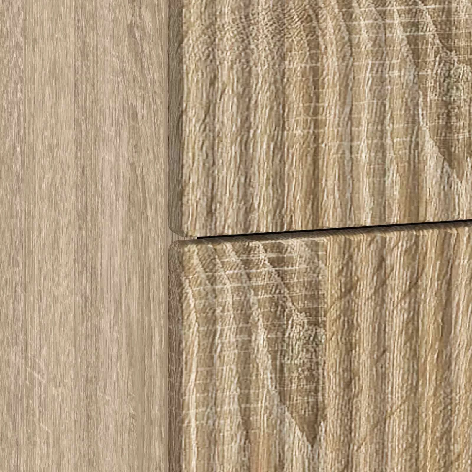Nočna omarica Sonoma hrast 62 x 34,5 x 48 cm Inženirski les - slika 8