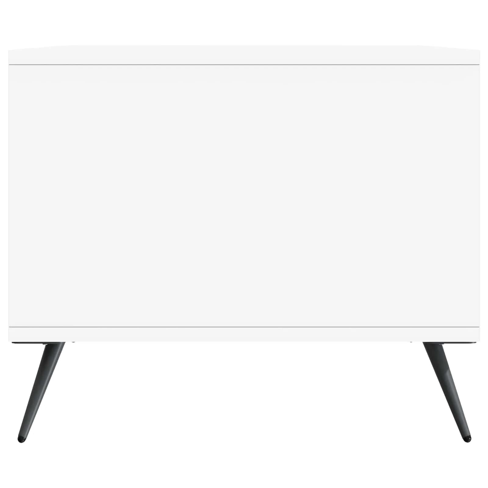Klubska miza Bela 90 x 50 x 40 cm Inženirski les - slika 6