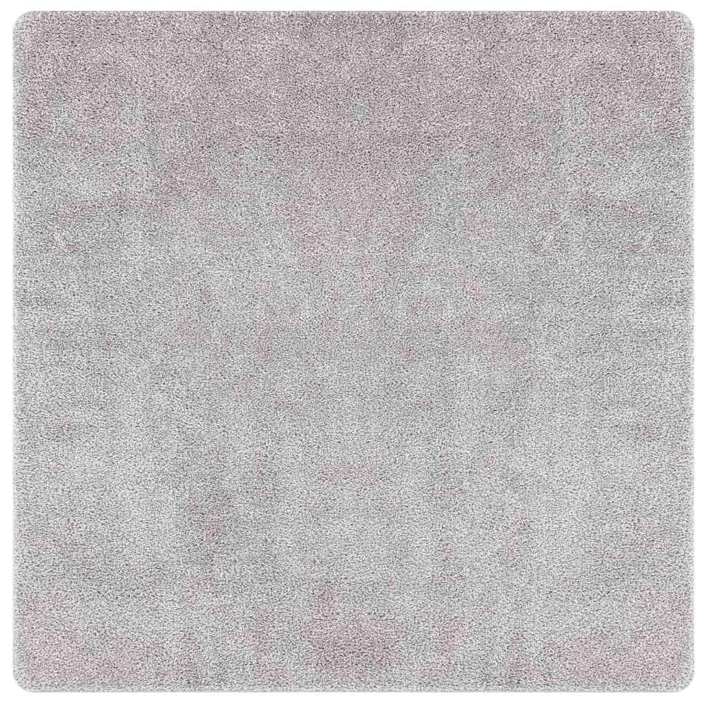 Antiskluzna Shaggy Preproga Siva 120 x 120 cm PP - slika 2