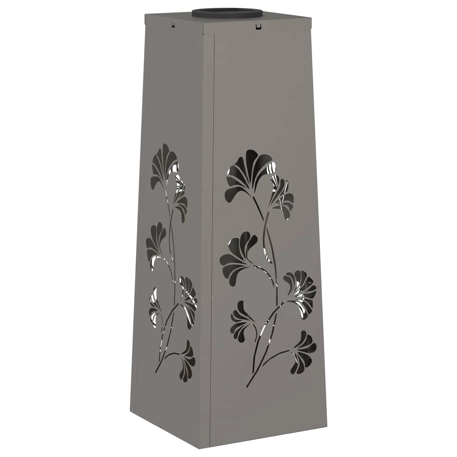 Solarno LED svetilo za pot 2 kos Toplo bela 18 x 18 x 50 cm - slika 4