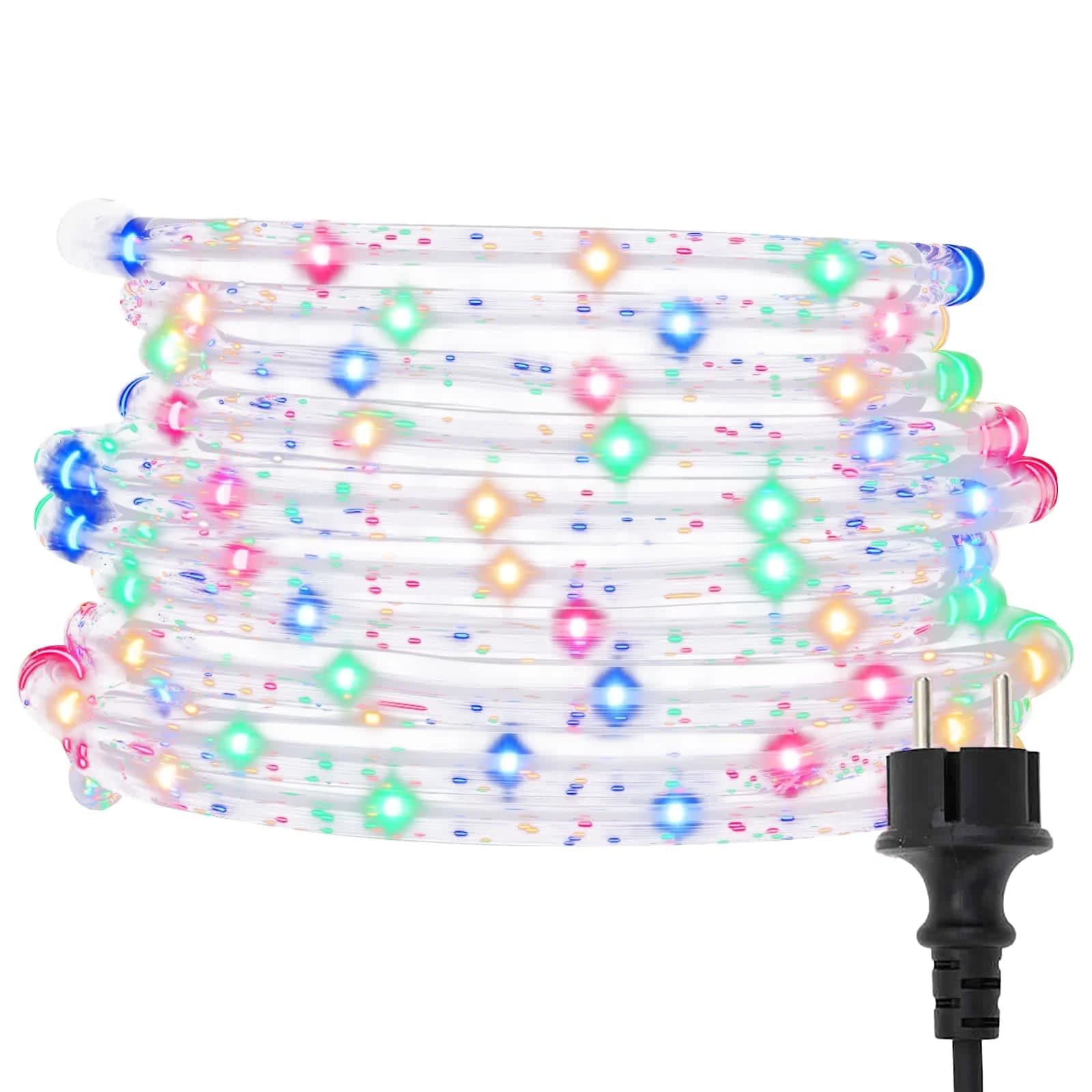 Osvetljena vrv med 2400 LED večbarvno 100 m PVC - slika 2