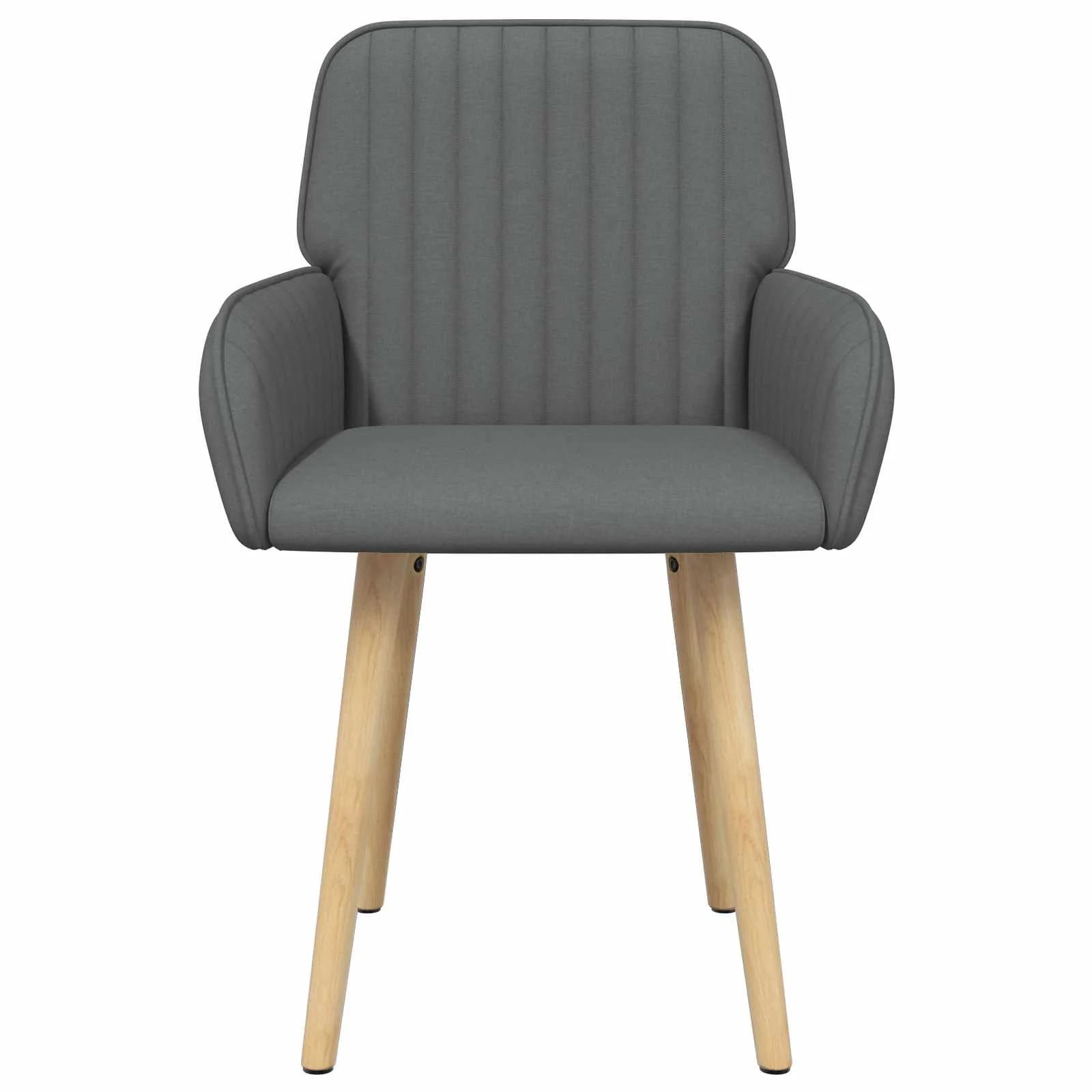 Jedilni stoli 2 kos Blago Temno siva 56,5 x 50 x 87,5 cm - slika 3