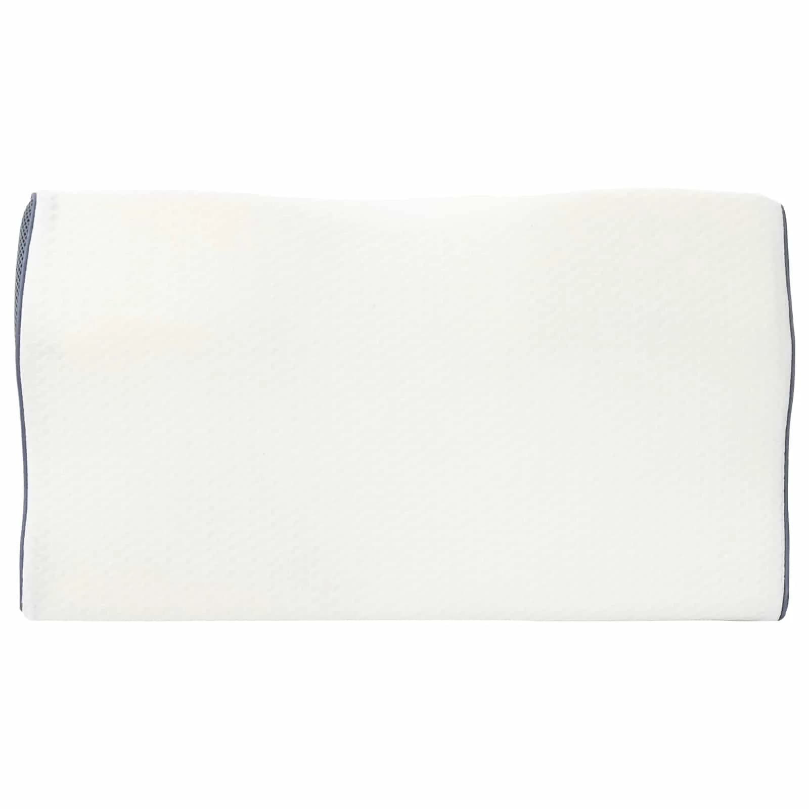 Vzglavnik za vrat Bela Spominska pena 59 x 34,5 x 12 cm - slika 4