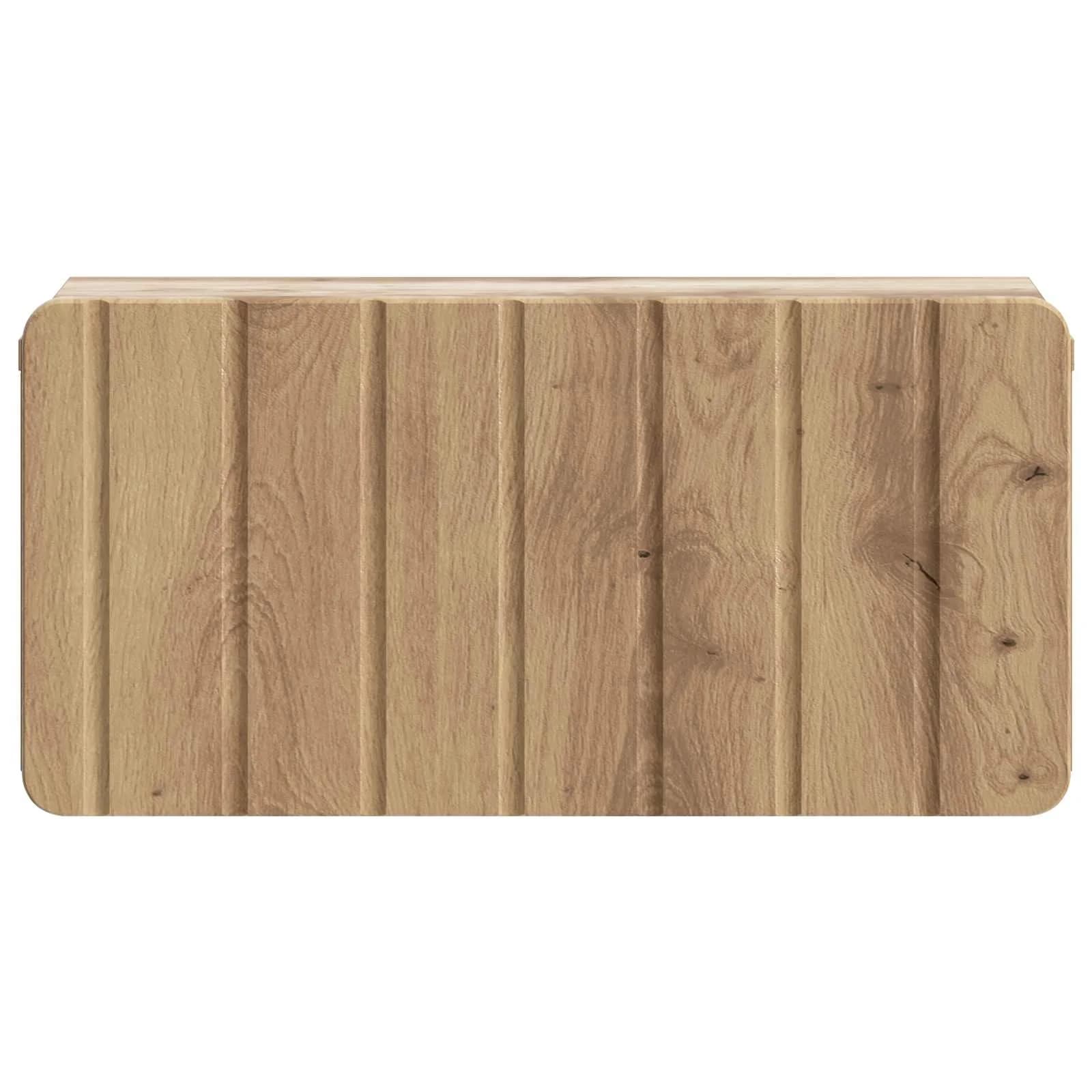 Stenski nočni omarici 2 kos Artisan hrast 49 x 34,5 x 24 cm - slika 7