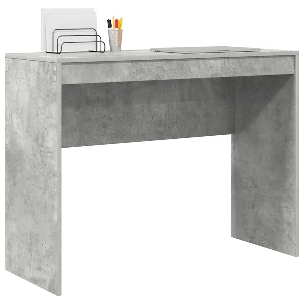 Miza Betonsko siva 100 x 40 x 76 cm - slika 3