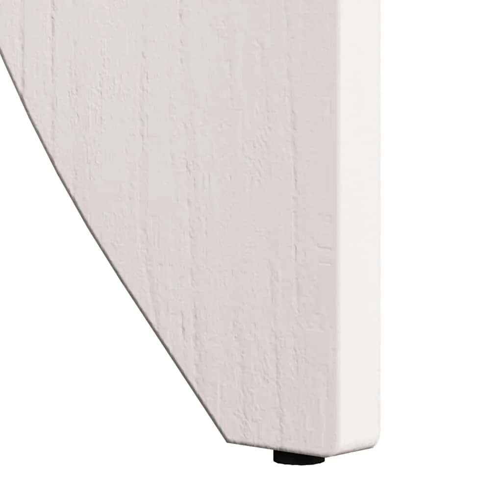 Klubska miza 2 kos Bela 41,5 x 41,5 x 44 cm - slika 8