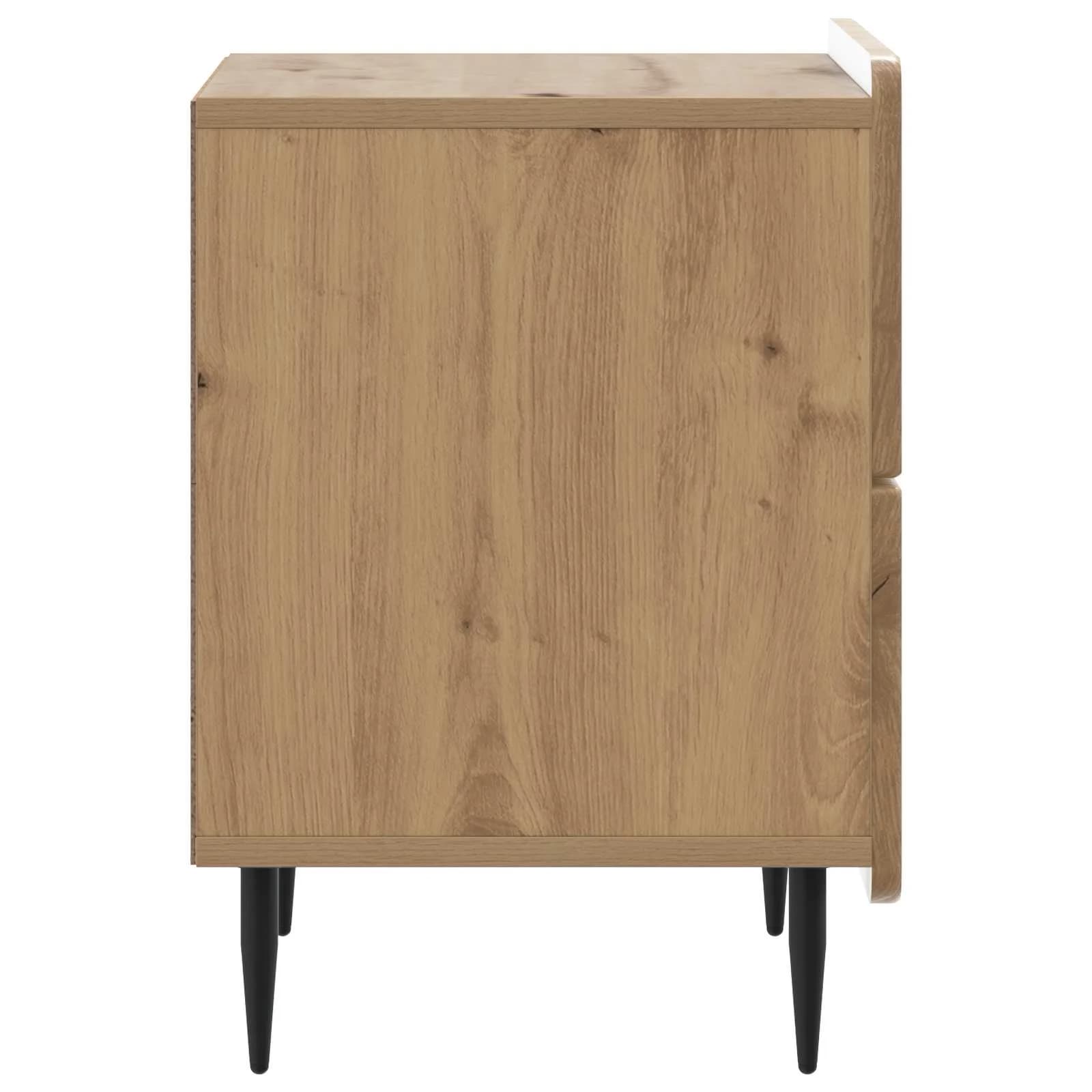 Nočna omarica Artisan hrast 43 x 34,5 x 49,5 cm Inženirski les - slika 6