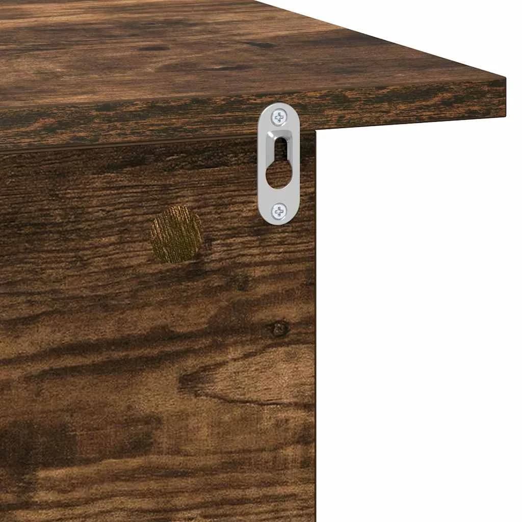 Nočna omarica Dimljeni oreh 40 x 30 x 25 cm Inženirski les - slika 9