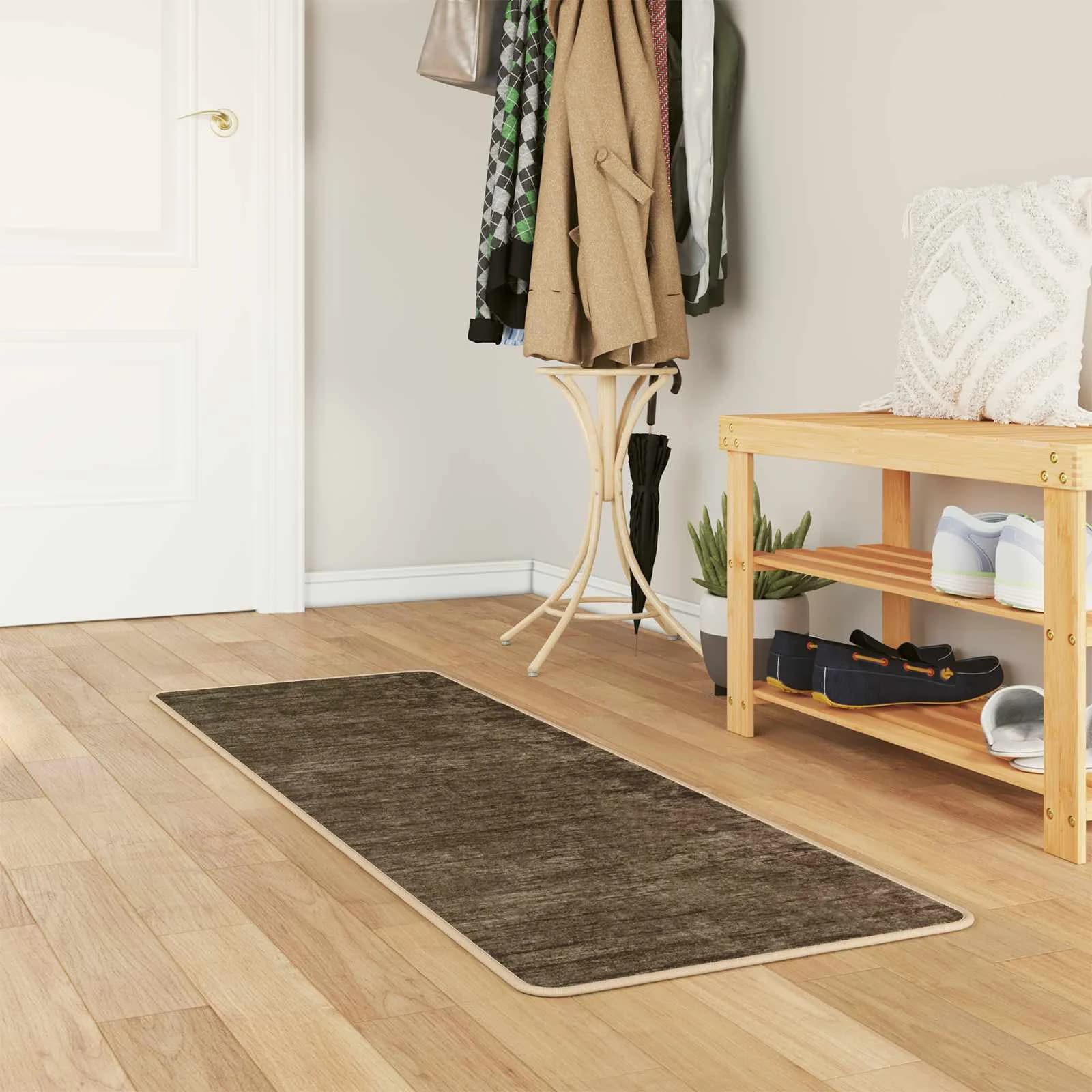 Preproga runner MARSA Gošča zelena 50 x 200 cm Poliester in PVC