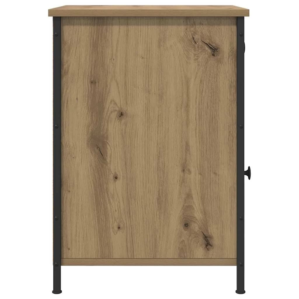 Nočna omarica Umetni hrast 40 x 42 x 60 cm Inženirski les - slika 7