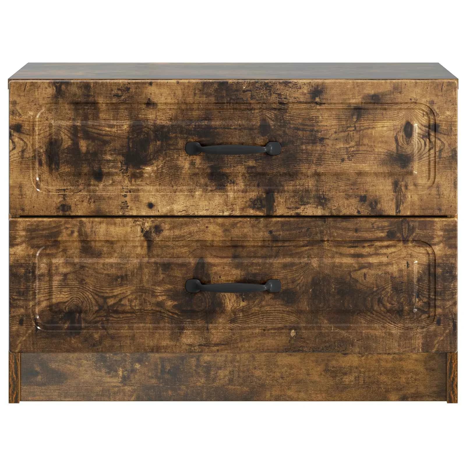 Nočna omarica Dimljen hrast 62 x 34,5 x 44,5 cm Inženirski les - slika 5