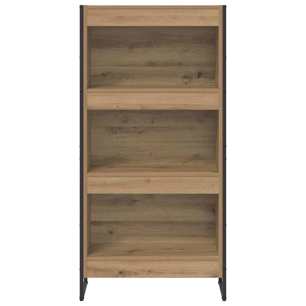 Knjigovni omar 60 x 30 x 121 cm Inženirski les Oreh - slika 5