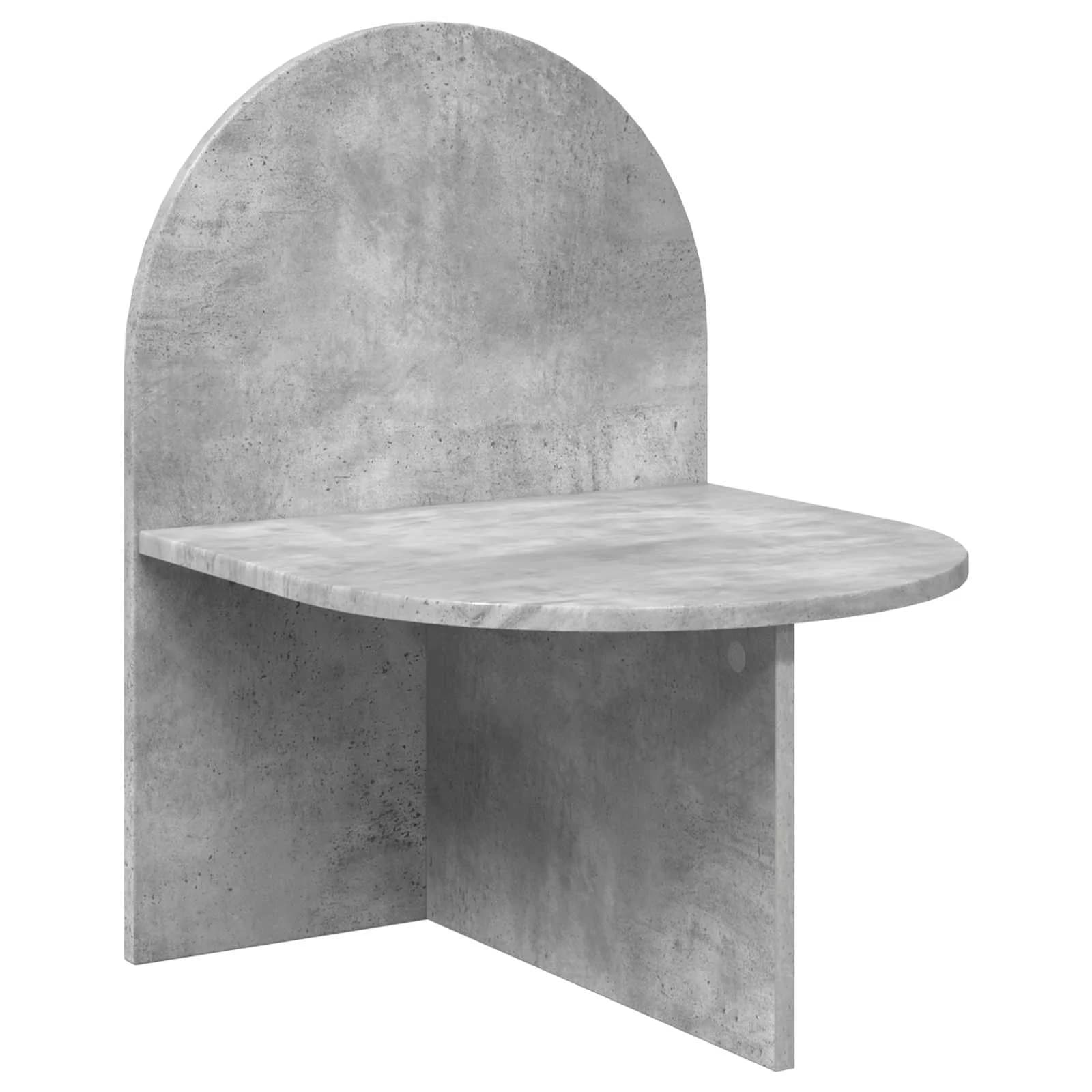Nočna omarica 2 kos Betonsko siva 48 x 49 x 65 cm - slika 5