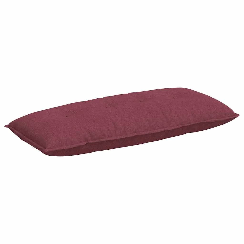 Poglavni vzglavnik Vinorodna rdeča 120 x 19 x 50 cm blago - slika 2