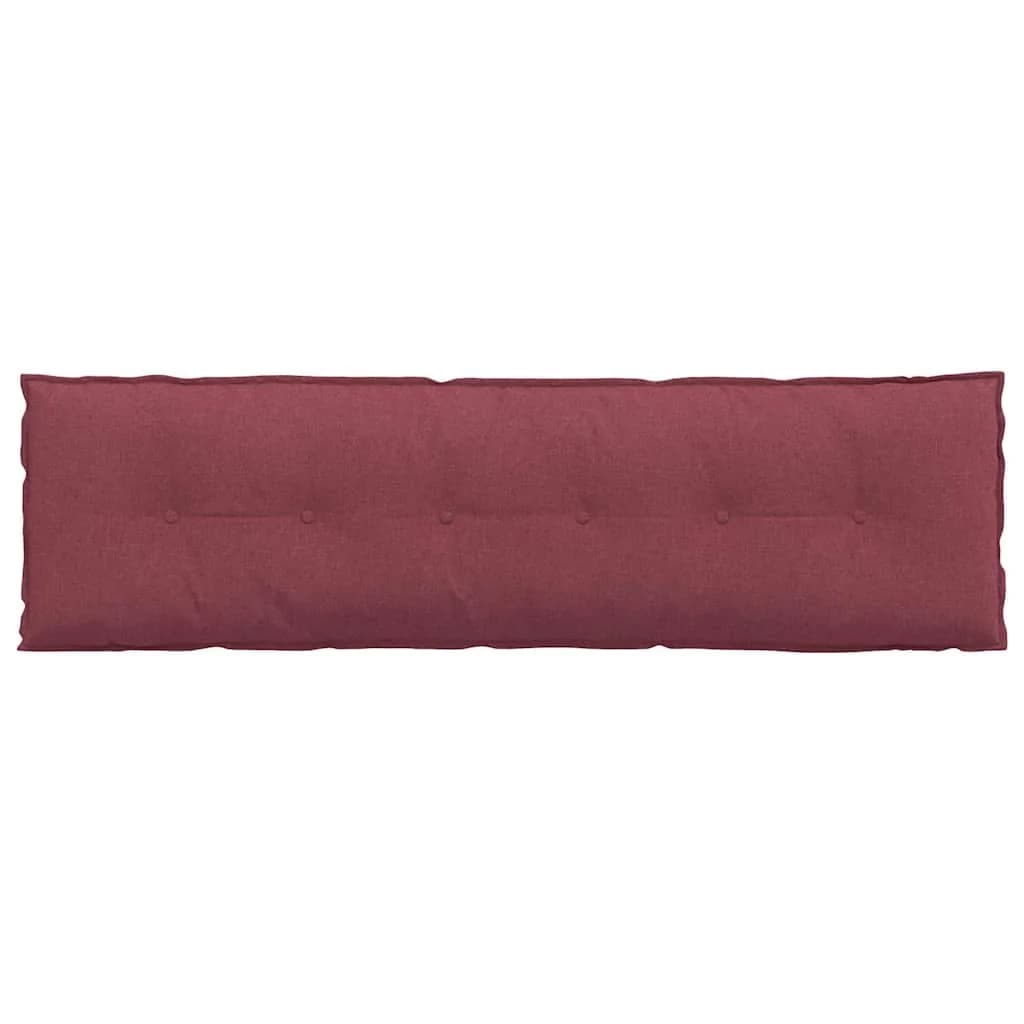 Poglavni vzglavnik Vinorodna rdeča 180 x 19 x 50 cm blago - slika 6