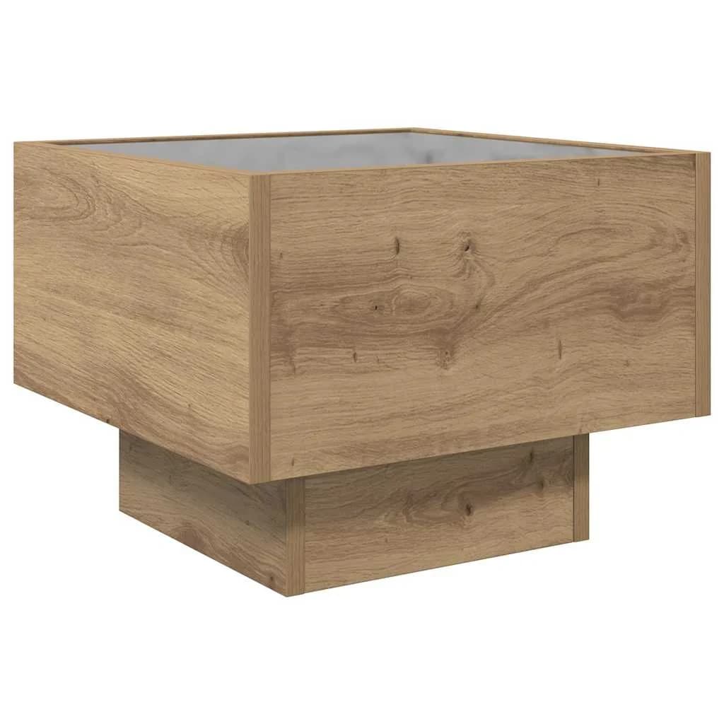 Klubska miza artisan hrast 40 x 40 x 30 cm - slika 7