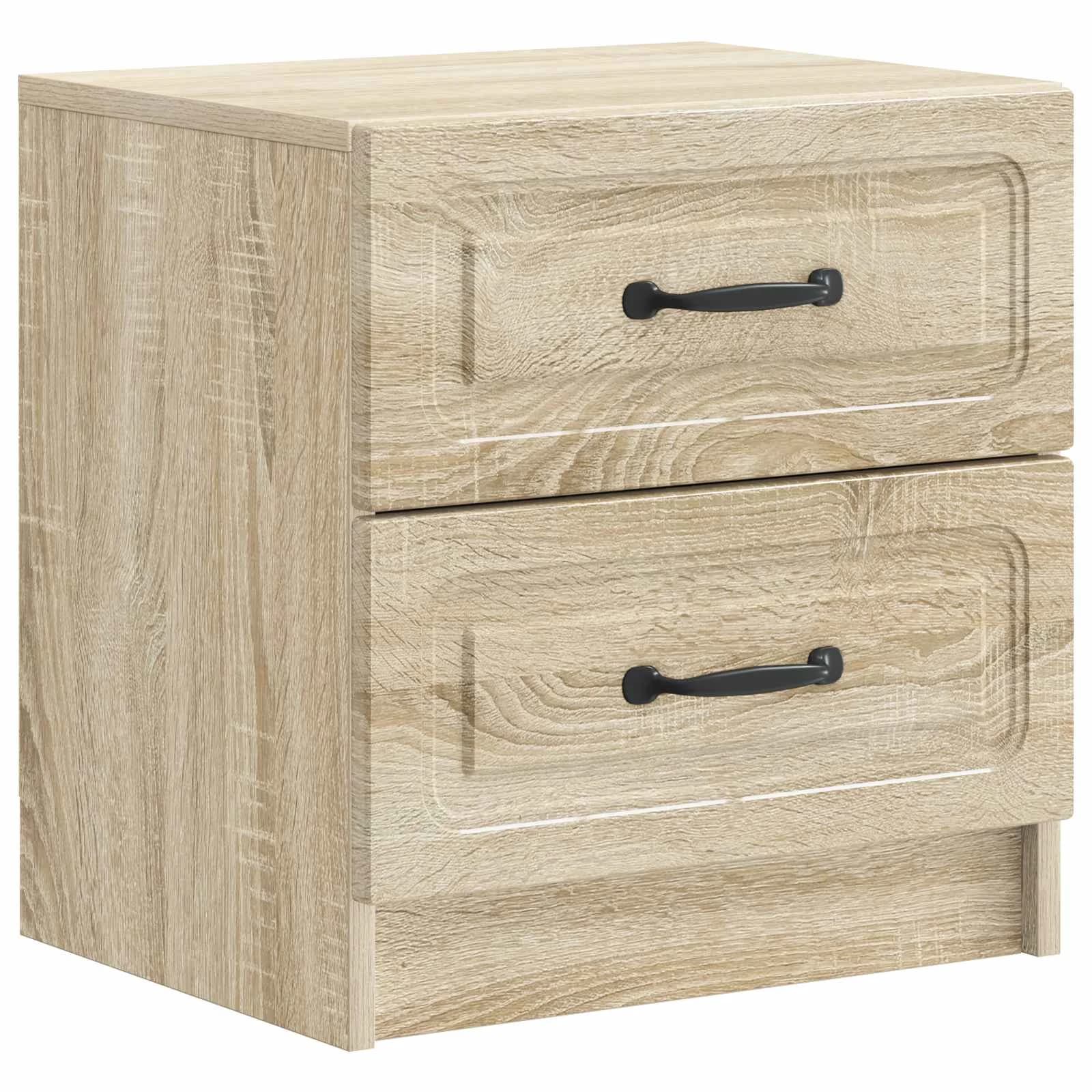 Nočna omarica Sonoma hrast 43 x 34,5 x 44,5 cm Inženirski les - slika 2