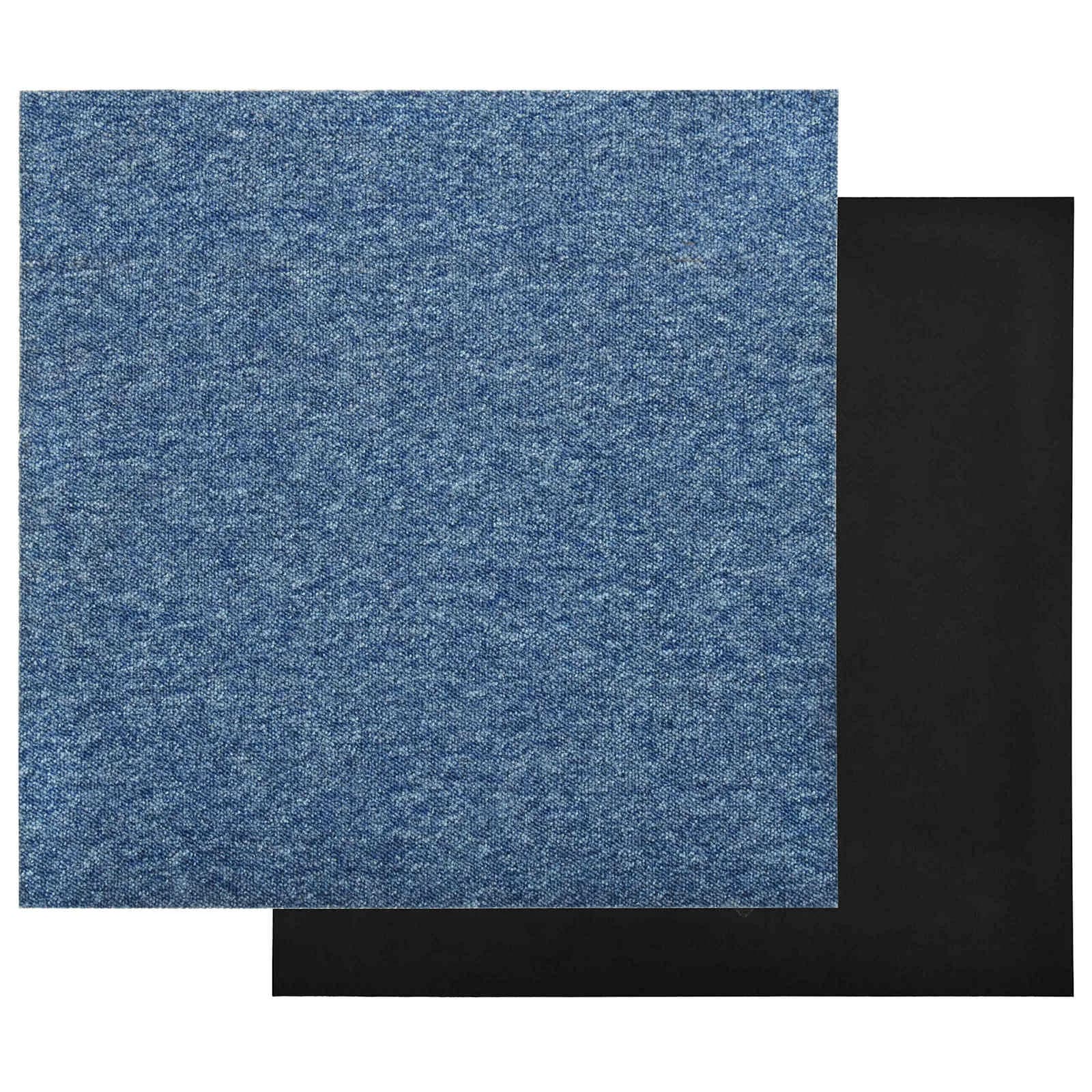 Preproga 20 kos Modra 50 x 50 cm 100% polipropilen - slika 3