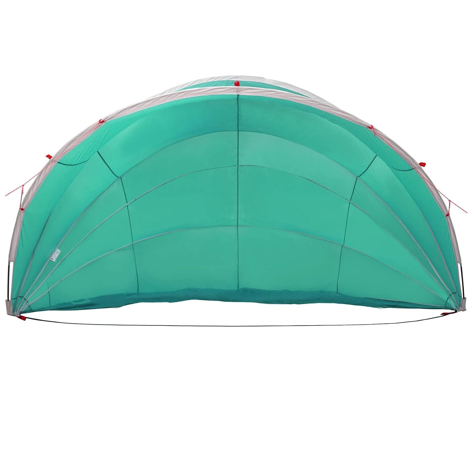 Paviljon za bazen 592 x 590 x 275 cm Morsko zelena - slika 7