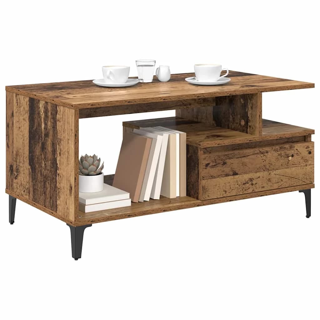 Klubska miza Star les 90 x 49 x 45 cm Inženirski les - slika 3