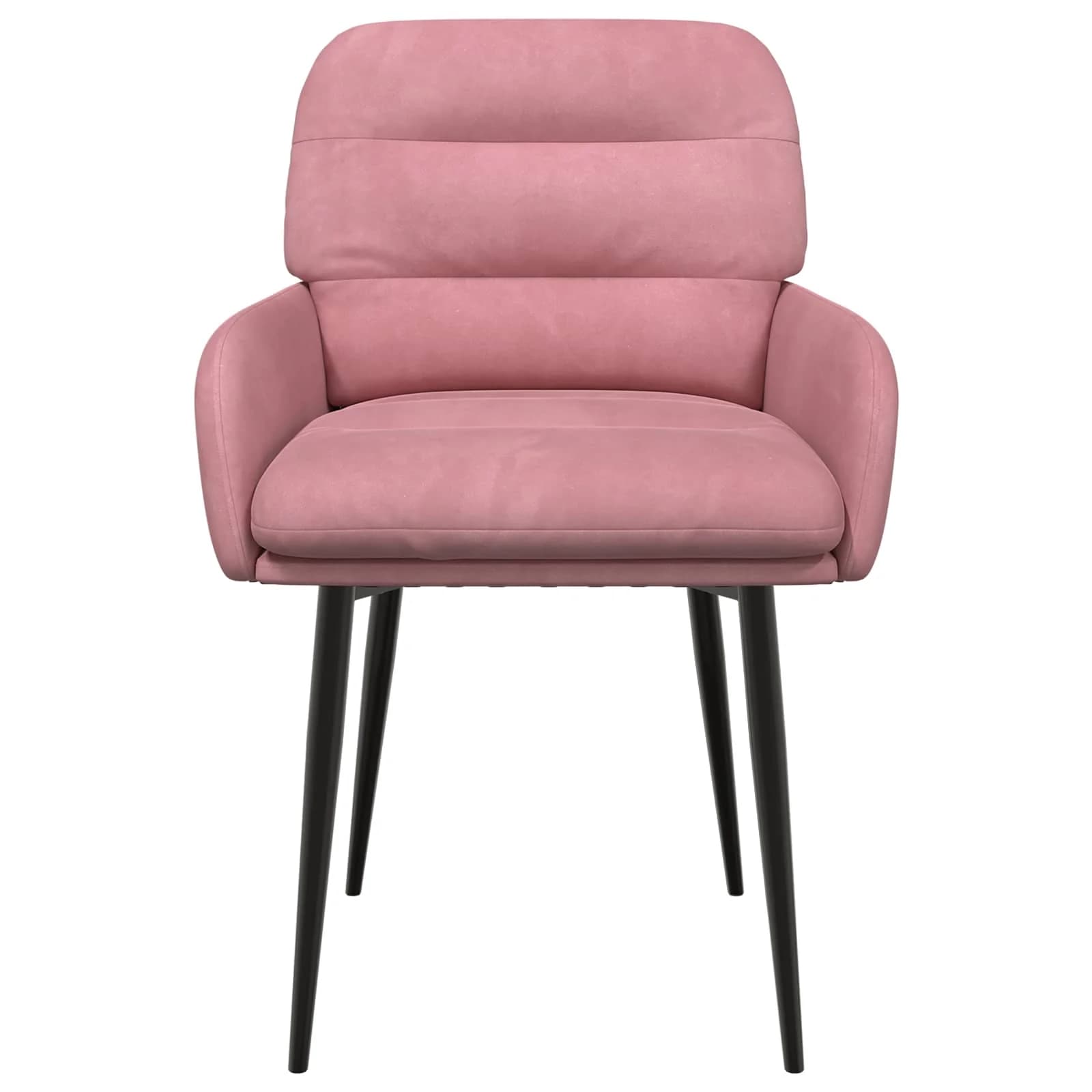 Jedilni stoli 2 kos Žamet Roza 59 x 59,5 x 90 cm - slika 3