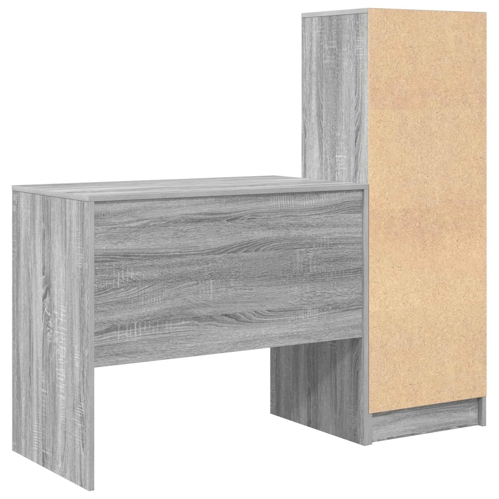 Miza Siva Sonoma 135,5 x 50 x 127 cm 2 kos - slika 9